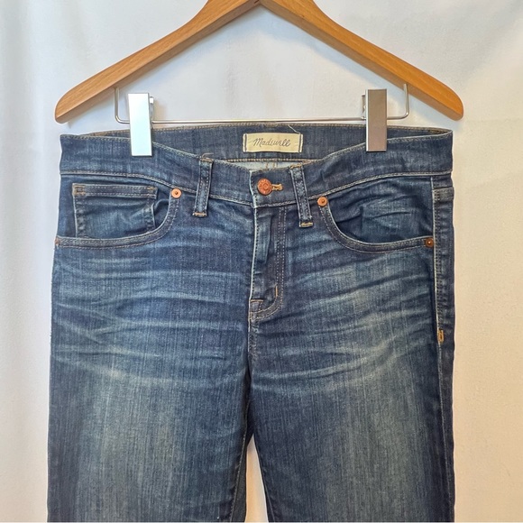 Madewell Women’s “Skinny Skinny” Dark Denim Jeans Pants - Picture 3 of 13